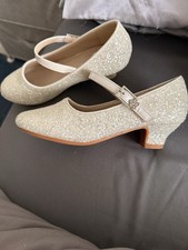 GIRLS DIAMANTE SHOES WEDDING