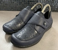 Rieker Extra Wide Women’s Blue Anti stress Flower Pattern Casual Shoes Uk Size 6