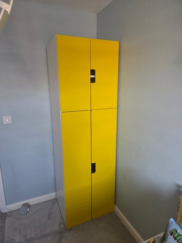 Ikea wardrobe for kids - , yellow