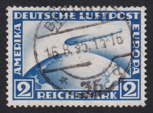 Germany 1928 zeppelin - germany, 2m