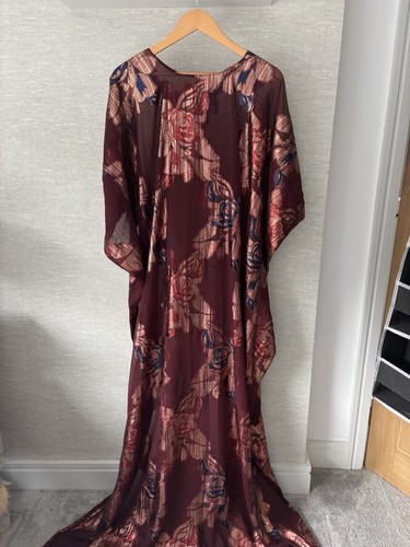 Women kaftan maxi dress - maxi,