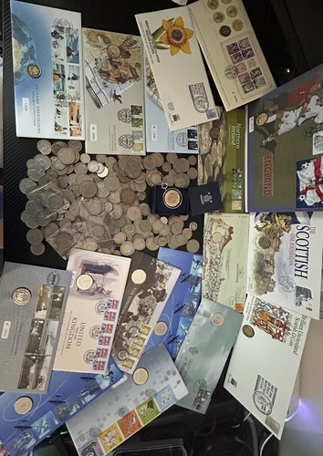 Lot british coin collection - british,