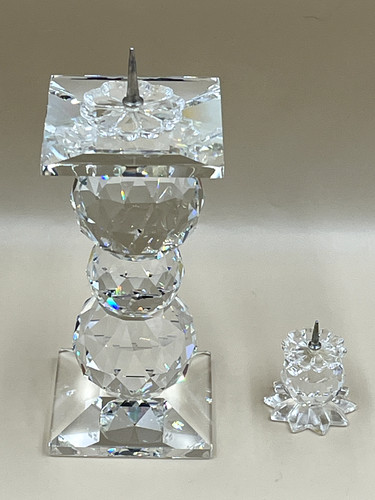 Two vintage swarovski - vintage, crystal