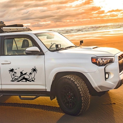 Large surfing sticker caravan - large,