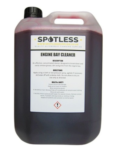 Engine bay cleaner - engine, remove