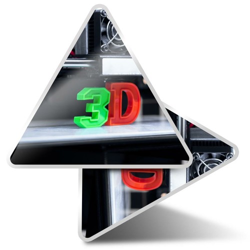 Triangle stickers 10cm - 2,