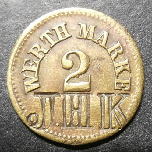 German machine token werth - machine,
