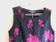 ladies brand new laura ashley dress size 10 round neck sleeveless,