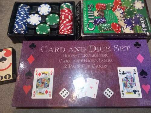Poker chips card game - chips,