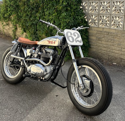 Bsa a65 flat track - bsa,