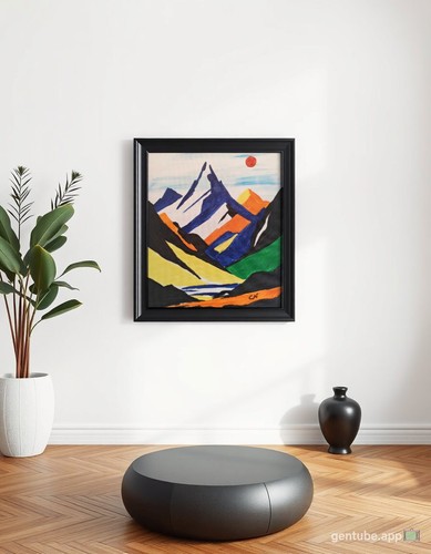 Original acrylic painting - acrylic,