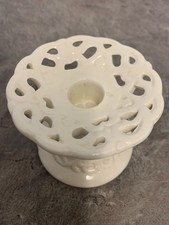 Leeds? Creamware Candle Holder