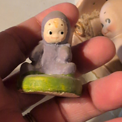 Vintage miniature kewpie doll - kewpie,
