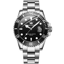 Men s Watch Big Face Stainless