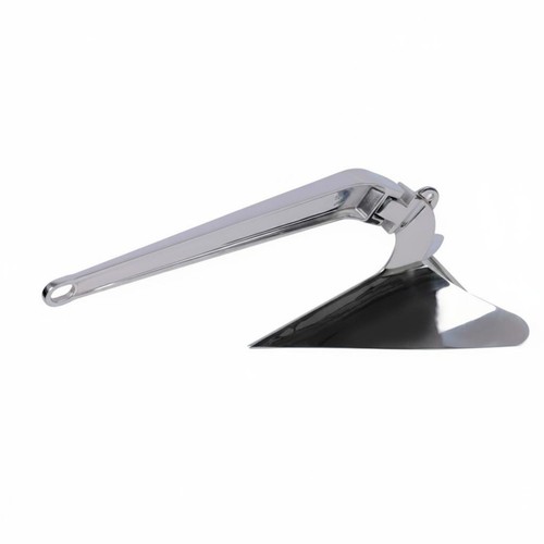 Stainless steel plow anchor - steel,
