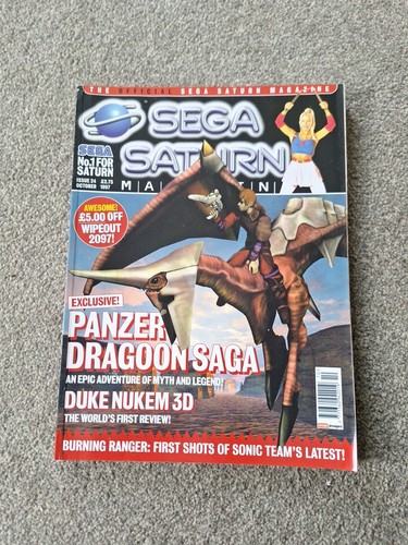 Sega saturn magazine issue - saturn,