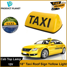 18" Taxi Roof Sign Aerodynamic