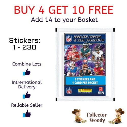 Nfl sticker card - sticker,