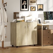 2-Tier Locking Filing Cabinet