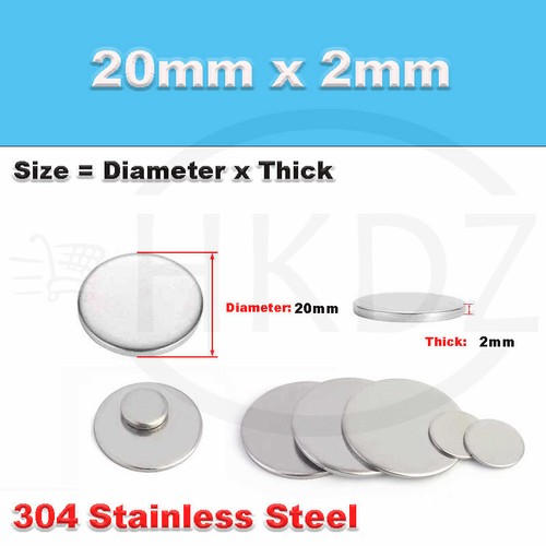 Stainless steel blank round - blank,