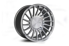 NEW 18" 3SDM 0.04 SILVER POLISH ALLOYS 5X120 BMW F10 F11 F12 F13 5 6 SERIES X3 