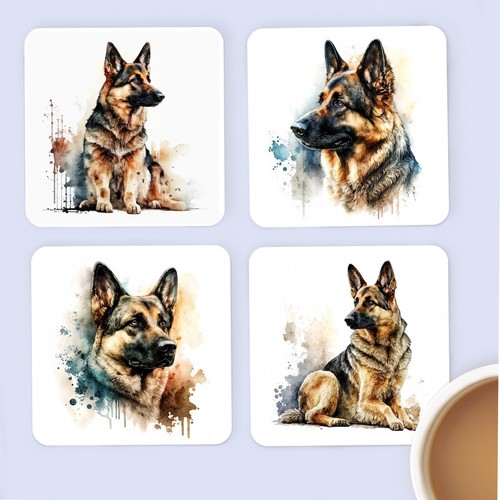 Pet dog coasters - pet,