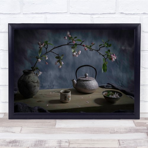 Japanese tea teapot - teapot, vase