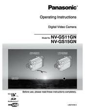 PANASONIC NV-GS11 NV-GS15