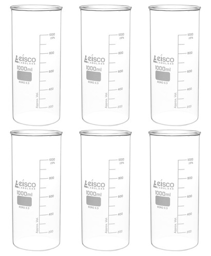 Eisco labs 1000ml beakers - eisco,