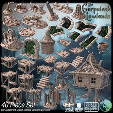 Poison Swamp Terrain Set –