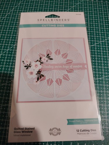 Spellbinders quilted stained - spellbinders,