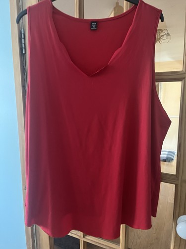 Ladies shein red scalloped - ladies,