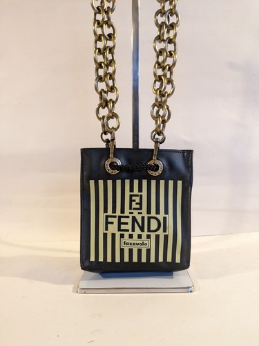 Vintage fendi leather mini bag - vintage,
