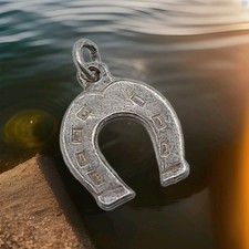 Small Old Vintage Silver Lucky