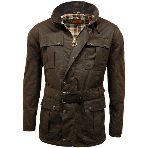 Game continental wax jacket - game,