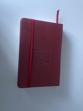Holy Bible NIV New International Version Red Colour Hard Leather Cover