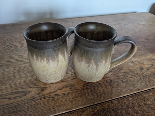 Pair vintage denby romany - a,