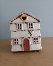 Village pottery cream bee - pottery,