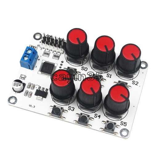 6 channel knob servo - dc,