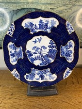 Antique Booths Scale Willow Pattern Plate