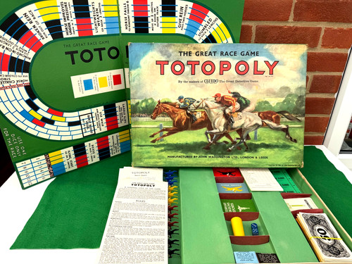 Totopoly board game vintage - board,
