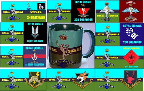 Royal signals squadron mug - royal, cup