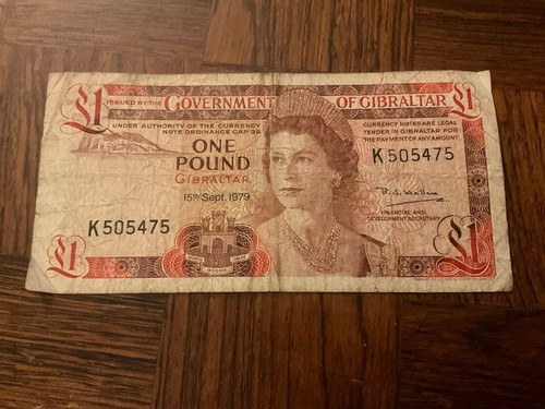 Gibraltar banknote dated - £1,