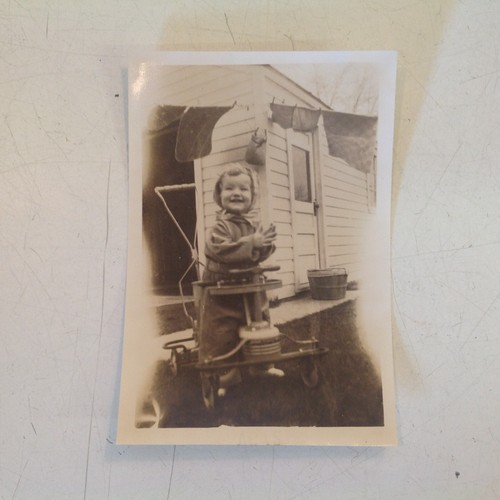 Vintage 1940 w - b&w, photograph