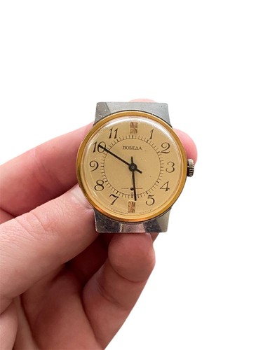 Pobeda vintage watch soviet - vintage,