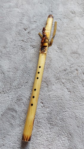 Handmade wooden flute - wooden, 6