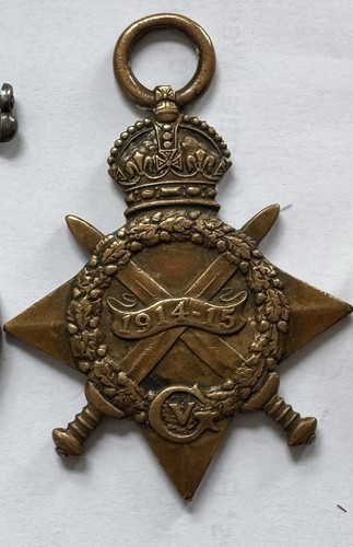 Ww1 1914 star medal - star, bn
