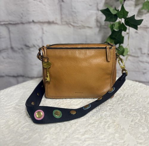 Fossil tan genuine leather - genuine,