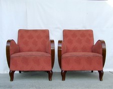Pair of Art Deco Armchairs