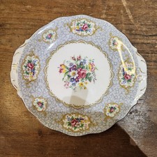 Vintage Queen Anne Gainsborough Bone China Sandwich/Cake Plate